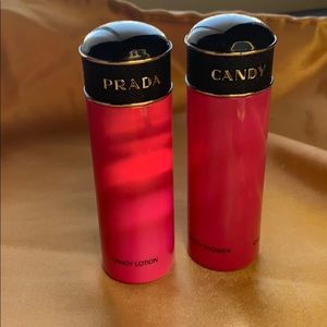 Prada candy lotion and body wash 75ml